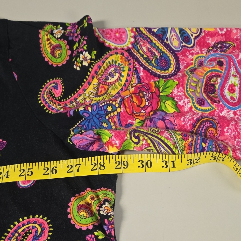 Floral Paisley Women's Top - Picture 7 of 9